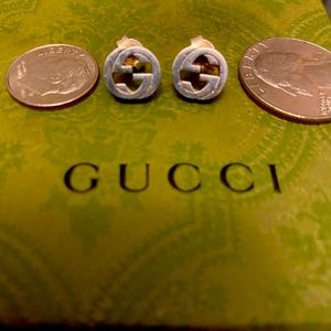 Gucci double G stud earrings